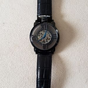 Men's Stuhrling Skeleton Watch
